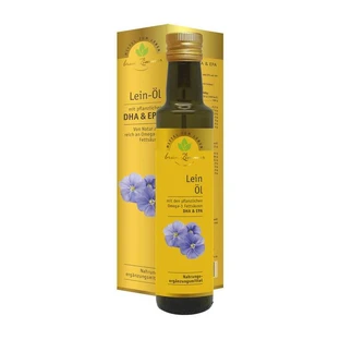 Aceite de linaza ecológico con DHA y EPA, 250 ml