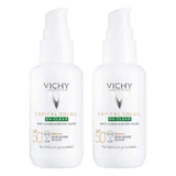 Vichy Capital Soleil UV-Clear SPF 50+, 2 x 40 ml vloeibaar