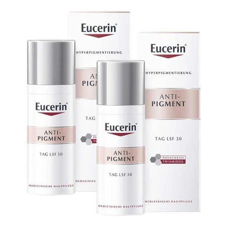 Crema de día antipigmentación Eucerin con SPF 30, 2 x 50 ml