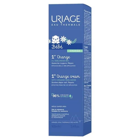 Uriage Baby's First Diaper Rash Cream, 100 ml cream