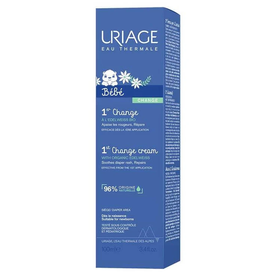 Uriage Baby's First Diaper Rash Cream, 100 ml cream