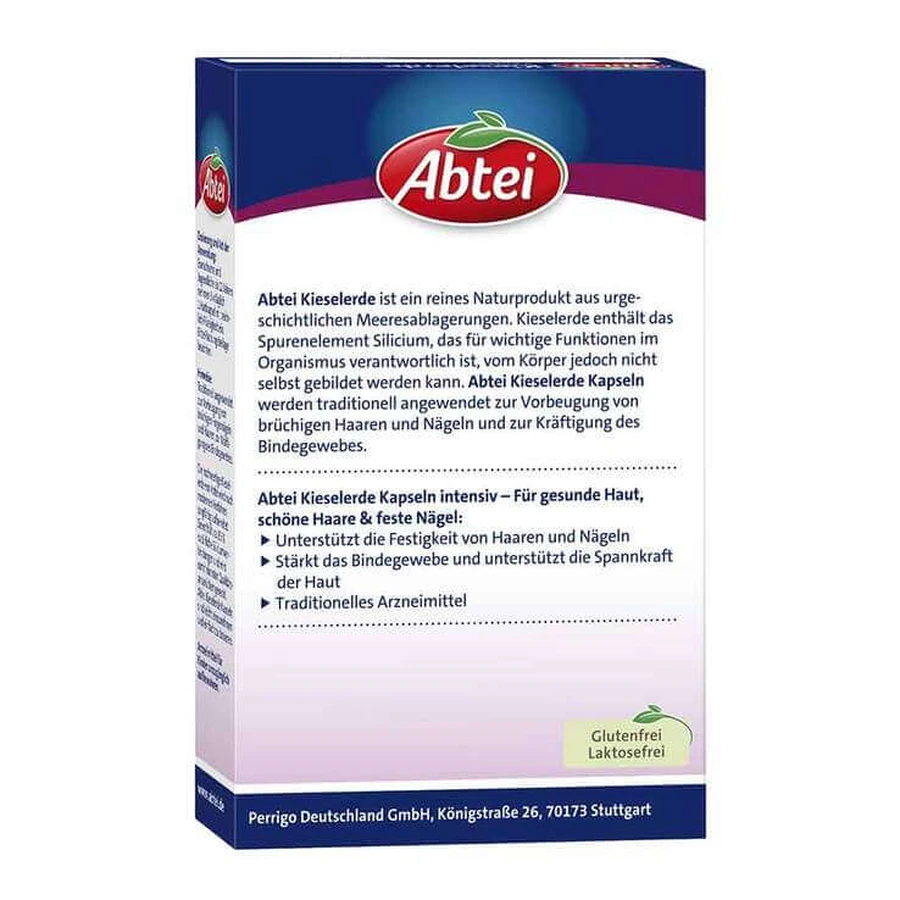 Capsule Abtei cu silice, 60 de capsule