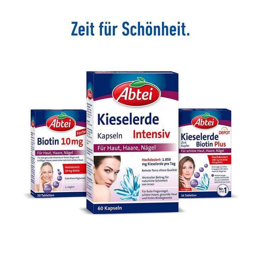 Capsule Abtei cu silice, 60 de capsule