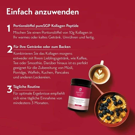 Puresgp Collagen Peptide Powder, 2 x 900 g