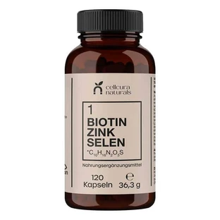 Biotin, Zinc, and Selenium Capsules, 120 Capsules