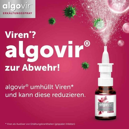 Spray nasal algovir, 3 envases de 20 ml