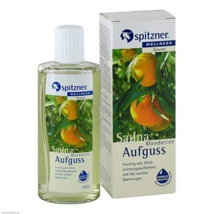 Spitzner Saunaaufguss Mandarine Wellness, 190 ml Konzentrat