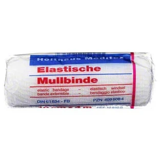 Elastic gauze bandages, 4 m x 10 cm, 1 roll