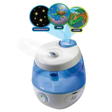 WICK SweetDreams 2-in-1 ultrasone luchtbevochtiger met lichtprojectie, 1 stuk, niet gespecificeerd