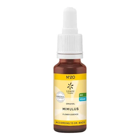 Bach Flower Remedy No. 20 Mimulus Organic, 20 ml, n.v.