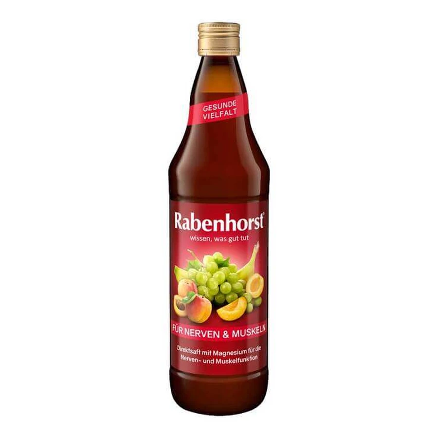 Jugo Rabenhorst para nervios y músculos, 700 ml de jugo