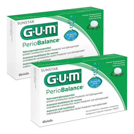 GUM Periobalance Lutschtabletten , 2x30 St Lutschtabletten