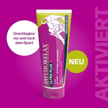 Physiorelax Ultra Plus Crème, 250 ml crème