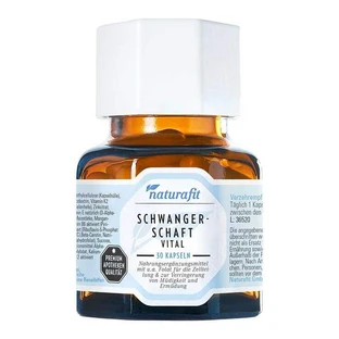Naturafit Schwangerschaft Vital Kapseln, 90 St Kapseln