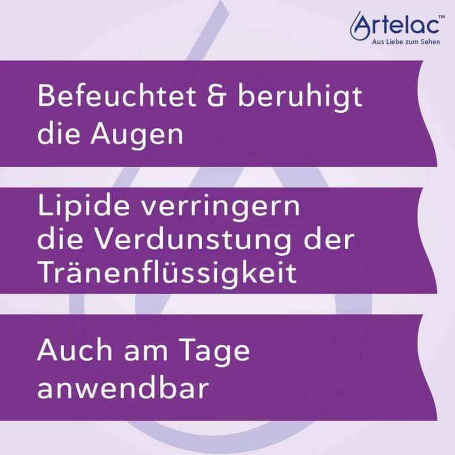 Artelac Nighttime Gel Augengel, 2x3x10 g Augengel