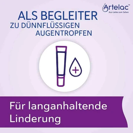 Artelac Nighttime Gel Augengel, 2x3x10 g Augengel