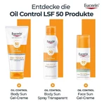Gel-crème pour le corps Eucerin Sun Oil Control SPF 50+, 2 x 200 ml