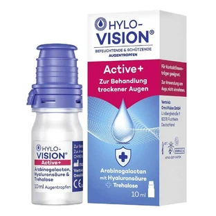 Hylo-Vision Active + oogdruppels, 10 ml oogdruppels