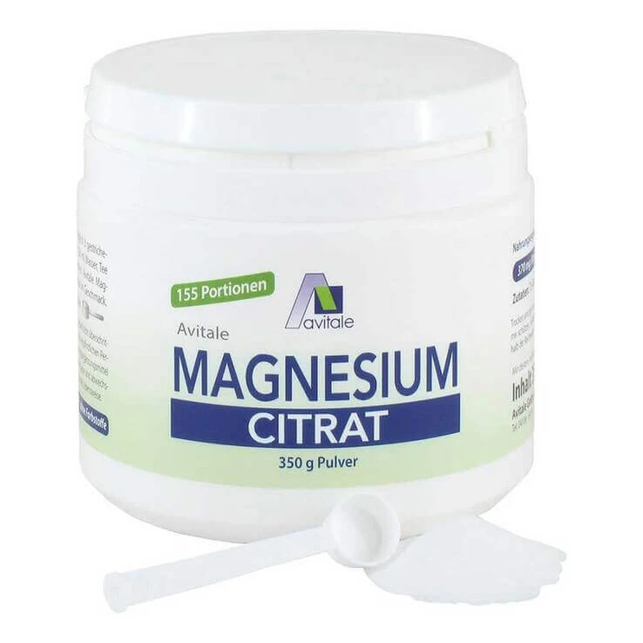 Magnesiumcitraatpoeder, 350 g poeder