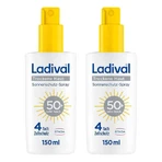 Ladival Zonnebrandspray voor de droge huid SPF 50+, 2x150 ml spray
