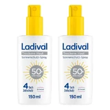 Ladival trockene Haut Sonnenschutz-Spray LSF 50 + , 2x150 ml Spray