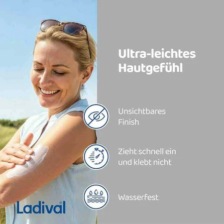 Ladival Zonnebrandspray voor de droge huid SPF 50+, 2x150 ml spray