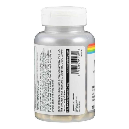 Vitamin C 1000 mg + Hagebutte + Acerola & Bioflavon.Kapseln , 100 St Kapseln