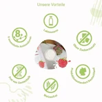 For You: aislado de proteína de suero en polvo con sabor a yogur y frambuesa, 600 g de polvo