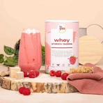 For You: aislado de proteína de suero en polvo con sabor a yogur y frambuesa, 600 g de polvo