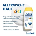 Gel Ladival pour enfants à la peau sensible SPF 50+, 2 flacons de 200 ml