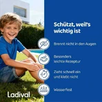 Gel Ladival pour enfants à la peau sensible SPF 50+, 2 flacons de 200 ml
