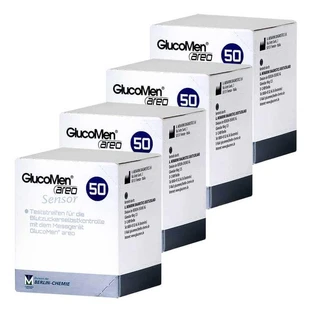 GlucoMen areo Sensor Teststreifen, 3x50 St Teststreifen