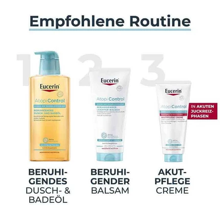 Eucerin Atopicontrol Acute Crème, 2 x 100 ml crème
