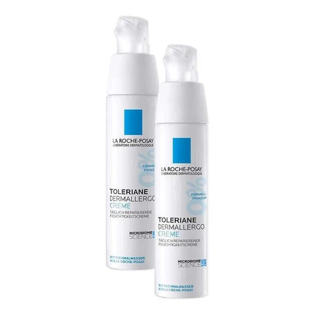 Crème Toleriane Dermallergo de La Roche-Posay, 2 x 40 ml