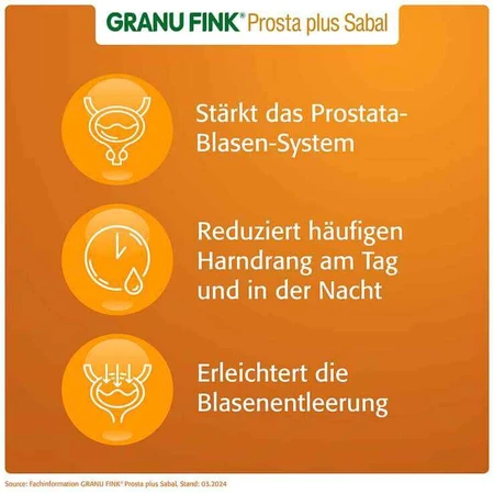 GRANU FINK® Prosta plus Sabal harde capsules, 200 capsules