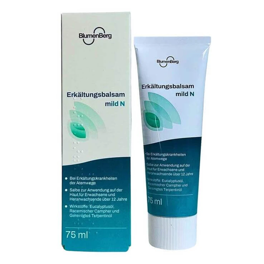 Blumenberg Bálsamo suave para resfriados N, pomada de 75 ml