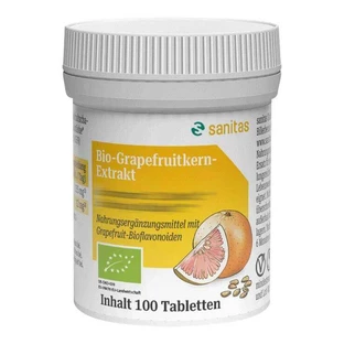 Organic Grapefruit Seed Extract, 100 Tablets