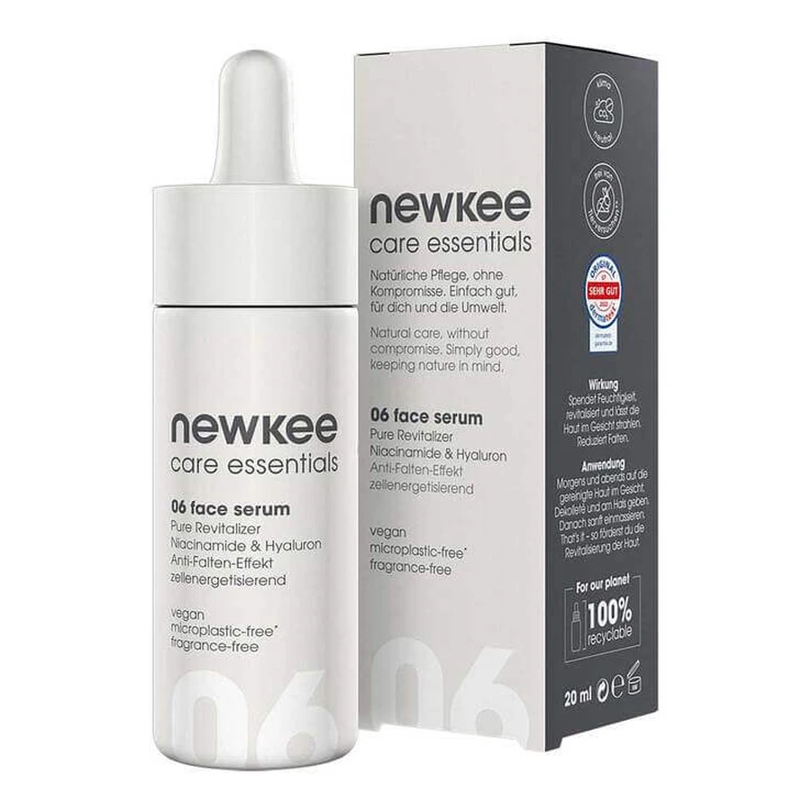 Ser anti-rid hidratant Newkee, concentrat de 20 ml