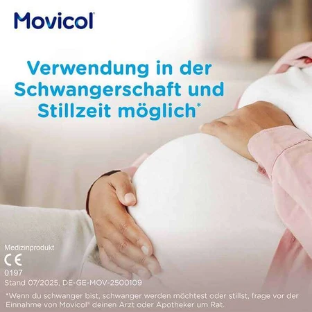 MOVICOL® en sobres de polvo: alivio rápido para el estreñimiento, 100 sobres de polvo para preparar una solución oral