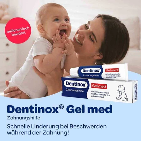 Dentinox Gel med Zahnungshilfe, 10 g Gel