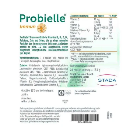 Cápsulas Immune Trial, 30 cápsulas