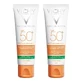 Vichy Capital Soleil Matte Sun Care Cream SPF 50+, 2 x 50 ml