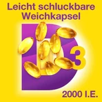 Vigantolvit 2000 I.E. Vitamin D3 Weichkapseln, 2x120 St Weichkapseln