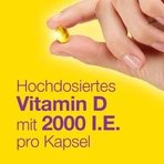 Vigantolvit 2000 I.E. Vitamin D3 Weichkapseln, 2x120 St Weichkapseln