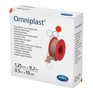 Omniplast Adhesive Bandage, Woven Fabric, 1.25 cm x 9.2 m, 1 Bandage