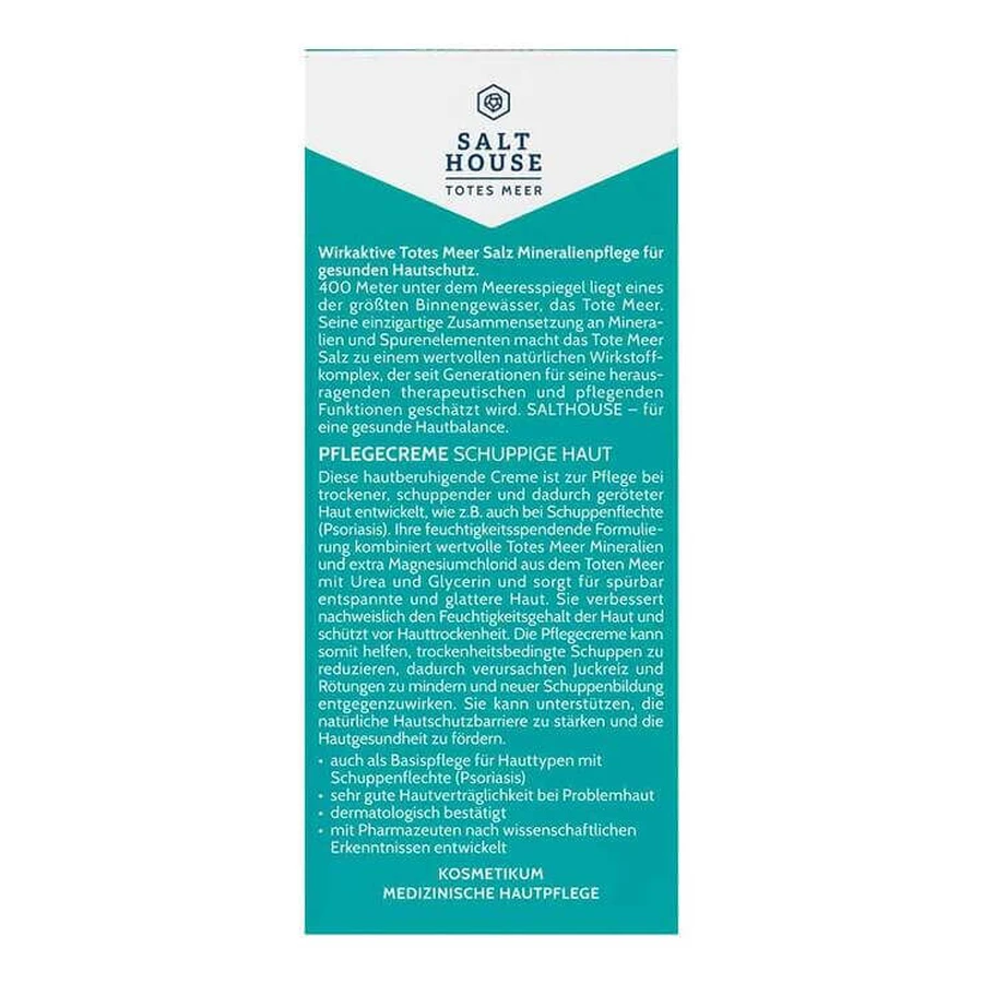 Salthouse Totes Meer Pflegecreme schuppige Haut, 75 ml Creme
