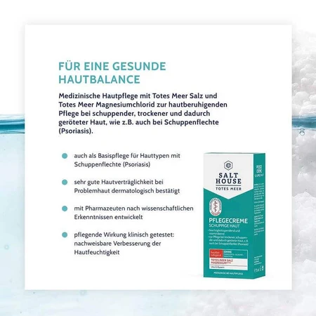 Salthouse Totes Meer Pflegecreme schuppige Haut, 75 ml Creme