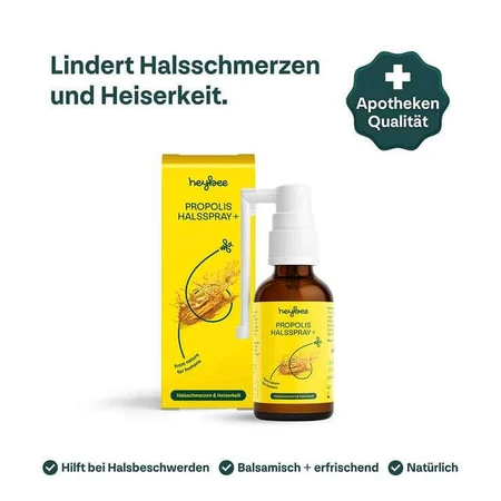 Heybee Propolis Halsspray + , 30 ml Spray