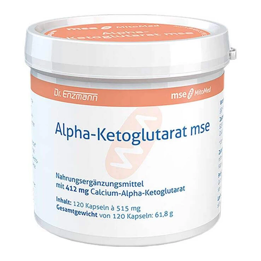 Alpha-Ketoglutarate mse Capsules, 120 capsules