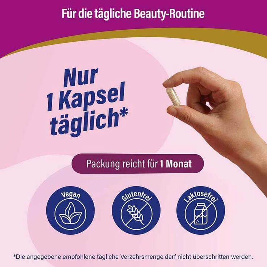 Complexul Abatia Skinglow – Capsule pentru acoperiș, 30 de capsule